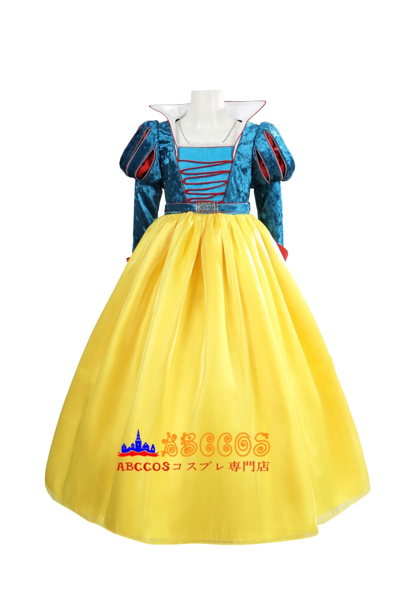 画像1: ディズニー Snow White 白雪姫 子供 コスプレ衣装 abccos製 「受注生産」 (1)