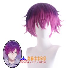 画像5: にじさんじ Virtual YouTuber vtuber NIJISANJI 浮奇・ヴィオレタ / うき ゔぃおれた Uki Violeta wig コスプレウィッグ abccos製 「受注生産」 (5)