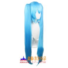 画像1: 初音ミク はつね ミク Hatsune Miku wig コスプレウィッグ abccos製 「受注生産」 (1)