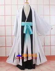 画像4: BLEACH ブリーチ 護廷十三隊 きょうらく しゅんすい Kyoraku Shunsui コスプレ衣装 abccos製 「受注生産」 (4)