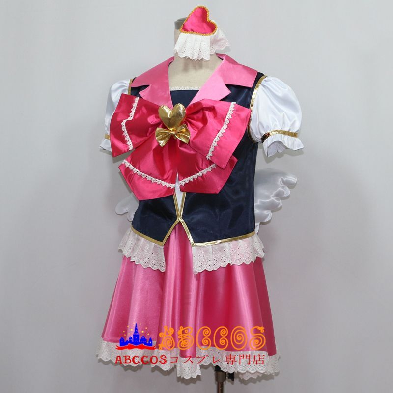 ハピネスチャージプリキュア☆キュアラブリーコスプレ衣装 コスプレ/制服/変装/仮装/イベント abccos製 「受注生産」