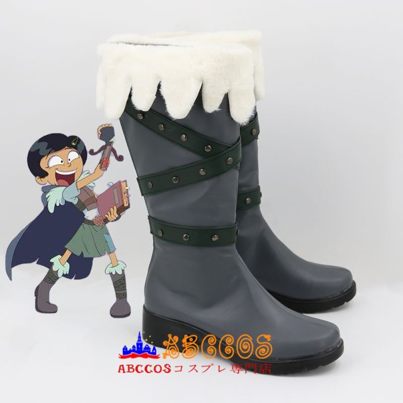 ふしぎの国 アンフィビア Amphibia マーシー・ウー Marcy Wu ブーツ コスプレ靴 abccos製 「受注生産」