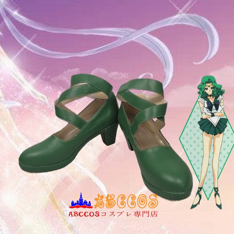 美少女戦士セーラームーン 海王みちる（かいおう みちる）コスプレ靴 abccos製 「受注生産」