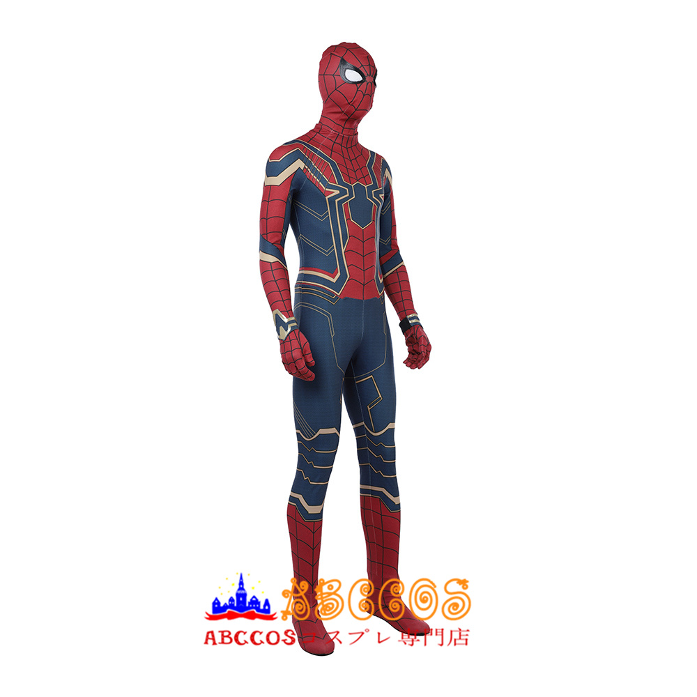 Abccosコスプレ専門店 映画 アベンジャーズ3 インフィニティ ウォー スパイダーマン Spider Man ピーター パーカー 靴付き コスプレ衣装 製作 通販