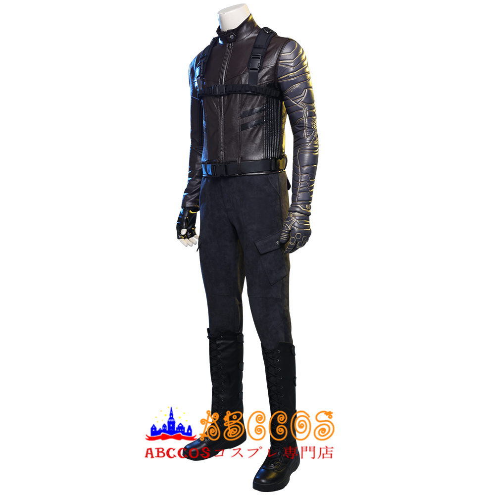 ドラマ ファルコン ウィンター ソルジャー ウィンター ソルジャー Winter Soldier バッキー バーンズ コスプレ衣装 ブーツ付き バラ売り可 Abccos製 受注生産 Abccos