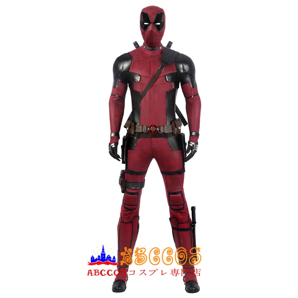 デッドプール2 Deadpool 2 Wade Wilson ウェイド ウィルソン コスプレ衣装 コスプレ靴　武器無し バラ売り可 abccos製  「受注生産」