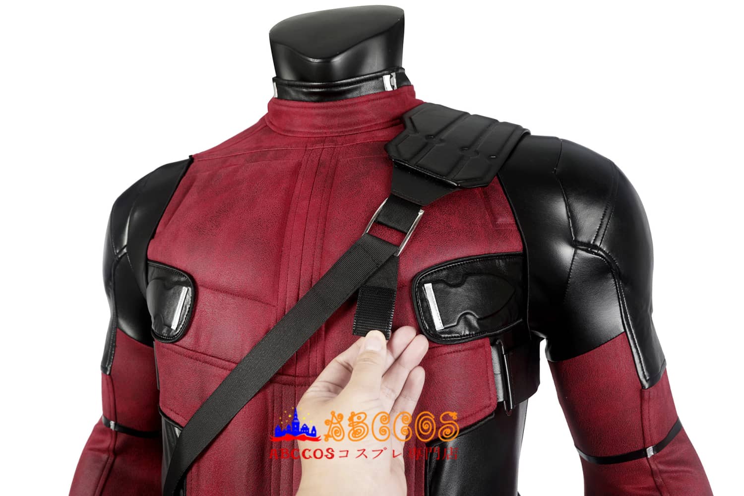 デッドプール2 Deadpool 2 Wade Wilson ウェイド ウィルソン コスプレ衣装 コスプレ靴　武器無し バラ売り可 abccos製  「受注生産」