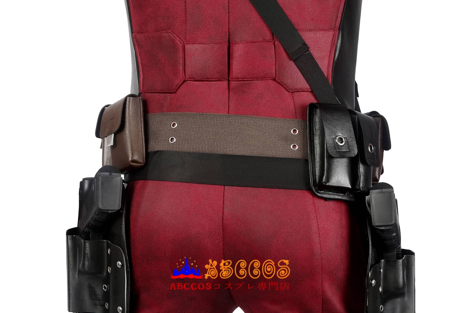 デッドプール2 Deadpool 2 Wade Wilson ウェイド ウィルソン コスプレ衣装 コスプレ靴　武器無し バラ売り可 abccos製  「受注生産」