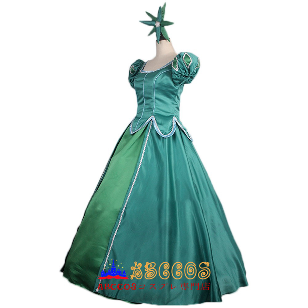 リトル マーメイド 人魚姫 アリエル ドレス プリンセス コスプレ衣装 abccos製 「受注生産」