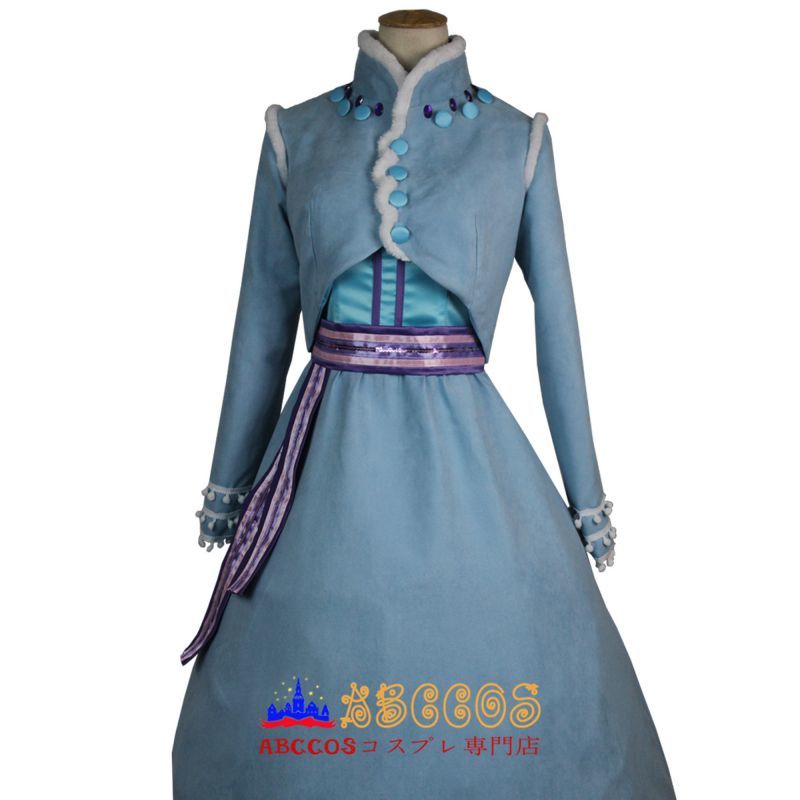 アナと雪の女王 家族の思い出 エルサ ドレス コスプレ 衣装