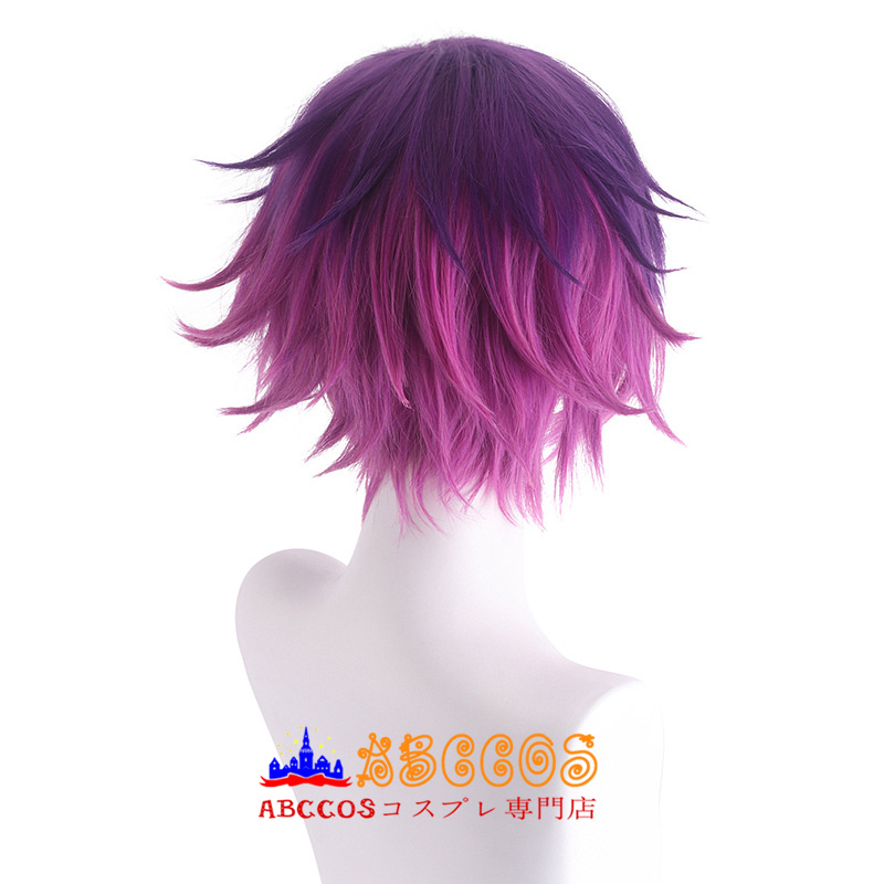 にじさんじ Virtual YouTuber vtuber NIJISANJI 浮奇・ヴィオレタ / うき ゔぃおれた Uki Violeta wig  コスプレウィッグ abccos製 「受注生産」